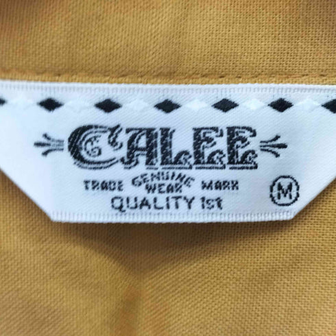 キャリー CALEE 刺繍デザイン オープンカラーシャツ メンズ JPN:M
