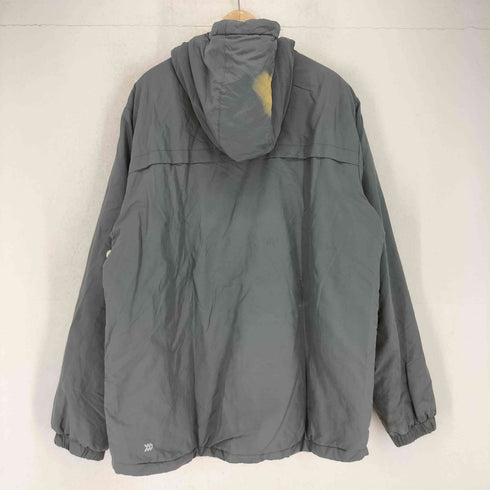all in motions 裏地フリース 比翼ナイロンフーデッドブルゾン メンズ import:XL