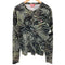 ディーゼル DIESEL T-SER Dロゴ ワッペン ゼブラモチーフ ヘンリーネック 長袖カットソー メンズ import:S