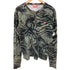 ディーゼル DIESEL T-SER Dロゴ ワッペン ゼブラモチーフ ヘンリーネック 長袖カットソー メンズ import:S