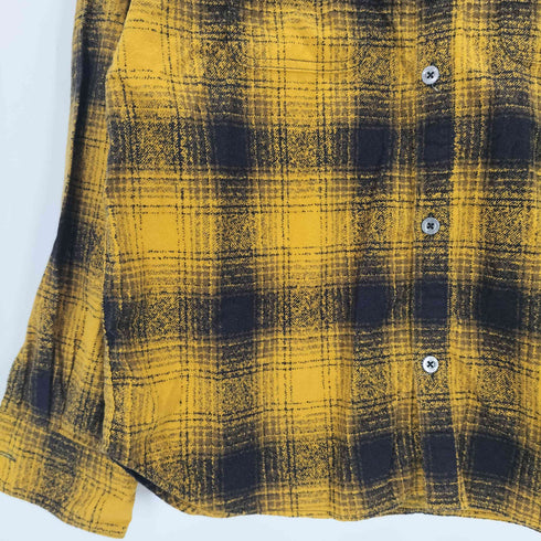 ラフアンドラゲッド ROUGH AND RUGGED オンブレチェック コットンネルシャツ メンズ JPN:1