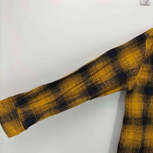 ラフアンドラゲッド ROUGH AND RUGGED オンブレチェック コットンネルシャツ メンズ JPN:1