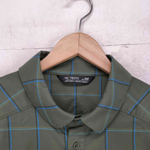 アークテリクス ARCTERYX RIEL SHIRT SS リエル シャツ ショートスリーブ メンズ M