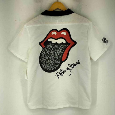 ジャックローズ JACKROSE THE ROLLINGSTONES アニマルパッチワークボウリングシャツ メンズ import:L