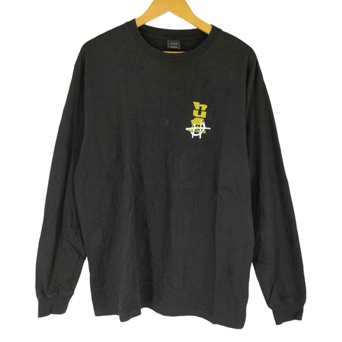 ハフ HUF CUT AND PASTE LS TEE WORLDWIDE グラフィックプリント 長袖 Tシャツ メンズ JPN:L