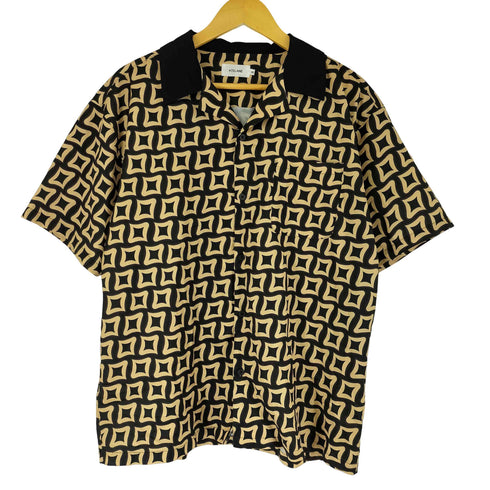 ATELANE 総柄 半袖 シャツ メンズ import:M
