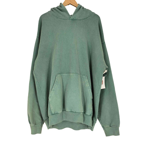 ロサンゼルスアパレル Los Angeles Apparel USA製 14oz 後染め プルオーバーパーカー メンズ XL