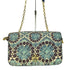 トリーバーチ TORY BURCH 刺繍デザイン 2way ショルダー バッグ レディース
