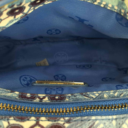 トリーバーチ TORY BURCH 刺繍デザイン 2way ショルダー バッグ レディース