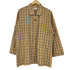 バーバリーズ BURBERRYS チェック柄 比翼 長袖 ポケット シャツ メンズ M