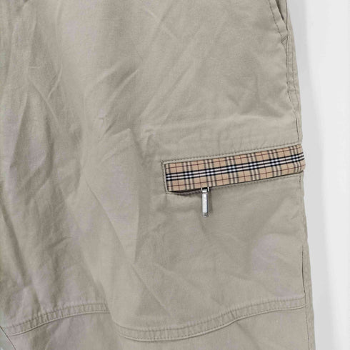 バーバリーブラックレーベル BURBERRY BLACK LABEL コットンショートパンツ メンズ 82