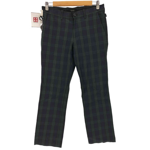 バーバリーブラックレーベル BURBERRY BLACK LABEL ブラックウォッチ チェックパンツ メンズ 76