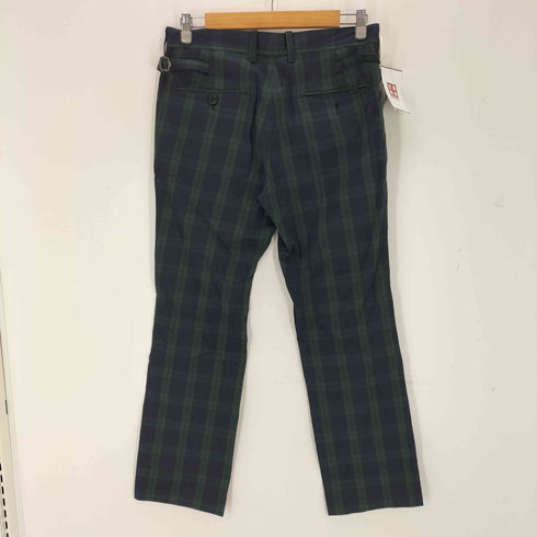 バーバリーブラックレーベル BURBERRY BLACK LABEL ブラックウォッチ チェックパンツ メンズ 76