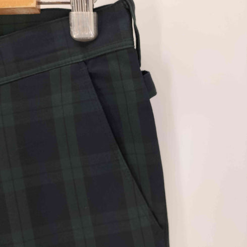 バーバリーブラックレーベル BURBERRY BLACK LABEL ブラックウォッチ チェックパンツ メンズ 76