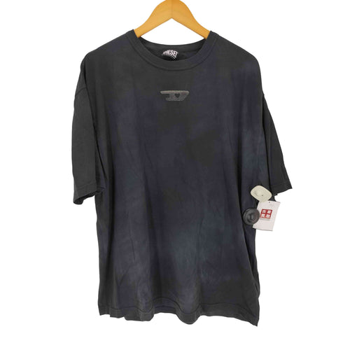 ディーゼル DIESEL T-WASH-OUT-F-NEW ロゴプリント ウォッシュ加工 半袖 Tシャツ メンズ S