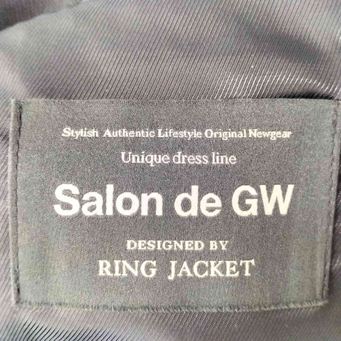 リングジャケット RING JACKET Salon de GW 金釦 紺 ブレザー メンズ JPN:M