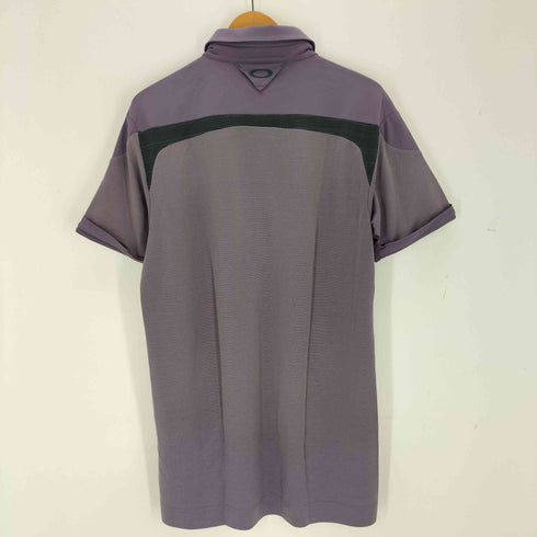 オークリー OAKLEY SKULL JOINT BD SHIRT スカル ジョイント ボタンダウン シャツ 半袖 ポロシャツ Y2K メンズ M