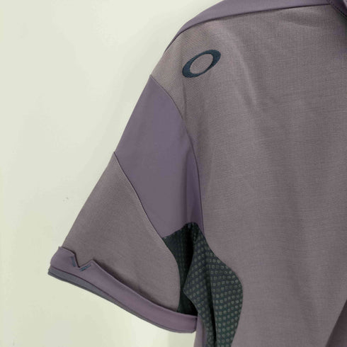 オークリー OAKLEY SKULL JOINT BD SHIRT スカル ジョイント ボタンダウン シャツ 半袖 ポロシャツ Y2K メンズ M