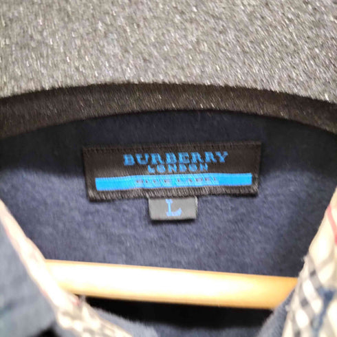 バーバリーブルーレーベル BURBERRY BLUE LABEL シャモアクロス ノバチェック シャツ メンズ JPN:L