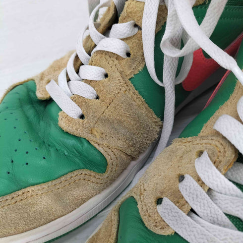 ジョーダンブランド JORDAN BRAND Nike Air Jordan 1 Mid エアジョーダン1 ミッド ウィート アンド ウォーターメロン メンズ JPN:28