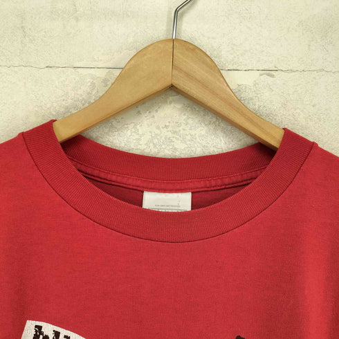タルテックス TULTEX プリント バンド クルーネック 半袖 Tシャツ メンズ XL