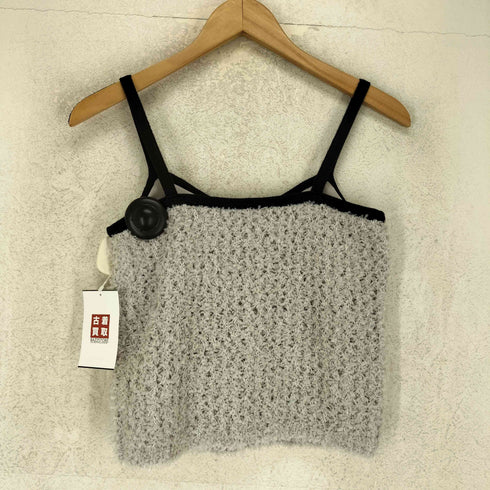 エイミーイストワール eimy istoire リボンヤーンビスチェセットトップス レディース F