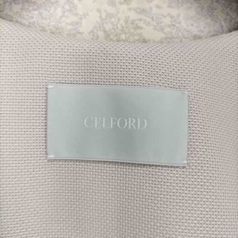 セルフォード CELFORD ハーフスリーブカラミジャケット レディース 36