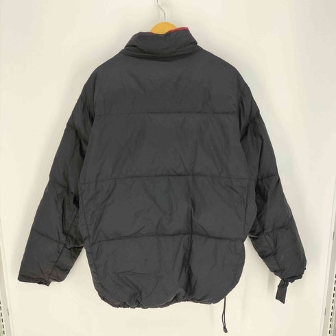 ギャップ Gap 00S リップストップ パッカブルフード 裏地フリース ダウンジャケット メンズ import:L