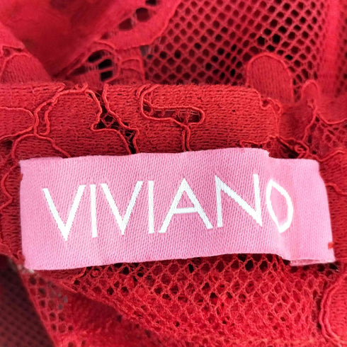 VIVIANO ヴィヴィアーノ 総レース 長袖 ブラウス レディース M