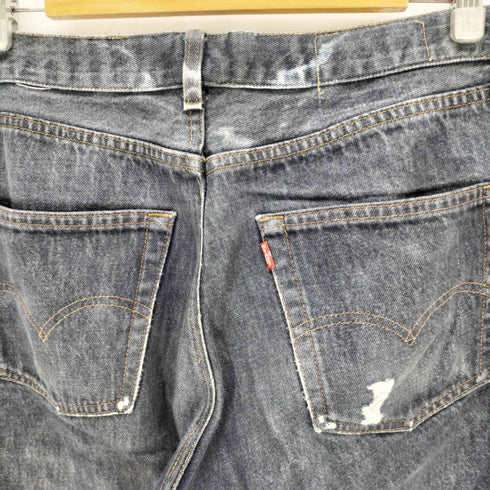 リーバイス Levis 90S フランス製 ユーロ ボタンフライ ブラックデニムパンツ メンズ W36 L38