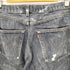 リーバイス Levis 90S フランス製 ユーロ ボタンフライ ブラックデニムパンツ メンズ W36 L38