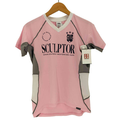 スカルプター SCULPTOR Sports Jersey Tee メッシュ 半袖 ゲームシャツ レディース S