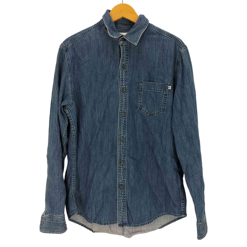 ティンバーランド Timberland SLIM FIT 長袖 デニムシャツ メンズ L