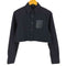 ラフシモンズ RAF SIMONS 23SS CROPPED DENIM SHIRT クロップド デニム シャツ レディース S