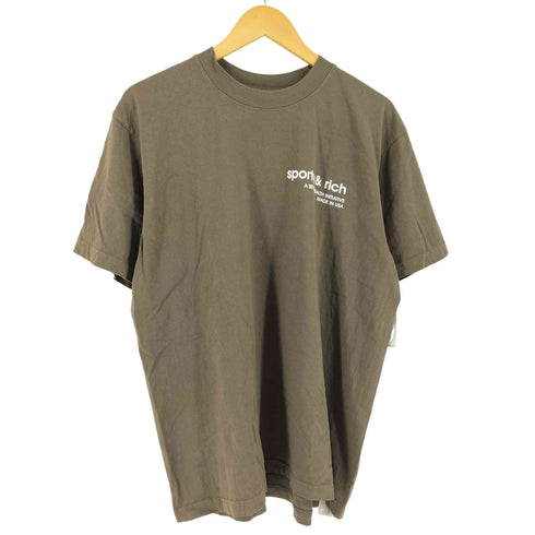 スポーティーアンドリッチ SPORTY& RICH EARL HEATH Tシャツ アール ヒース Tシャツ レディース L