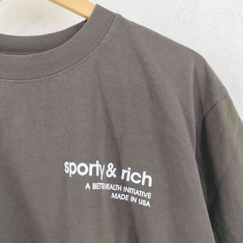 スポーティーアンドリッチ SPORTY& RICH EARL HEATH Tシャツ アール ヒース Tシャツ レディース L