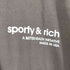 スポーティーアンドリッチ SPORTY& RICH EARL HEATH Tシャツ アール ヒース Tシャツ レディース L