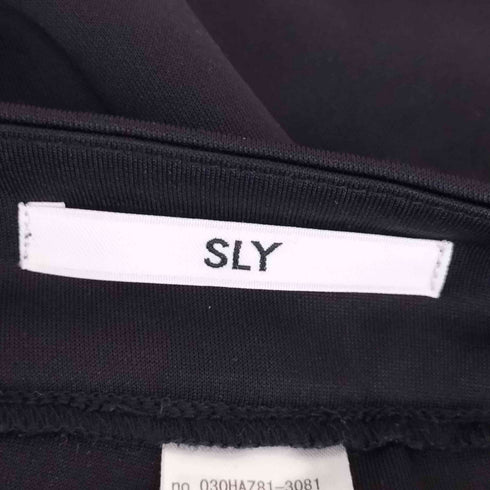 スライ SLY WRAP SK LAYERED FLARE パンツ レディース 1