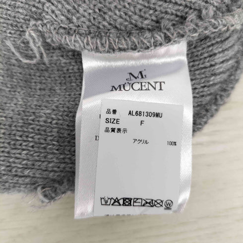 MUCENT ムセント シグネチャービーニー メンズ FREE