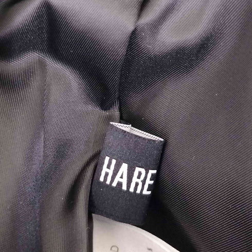 ハレ HARE フェイクレザー ワイドフレアパンツ メンズ L