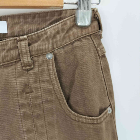 ミューラル MURRAL Tucked flare denim タックフレアデニム レディース 2