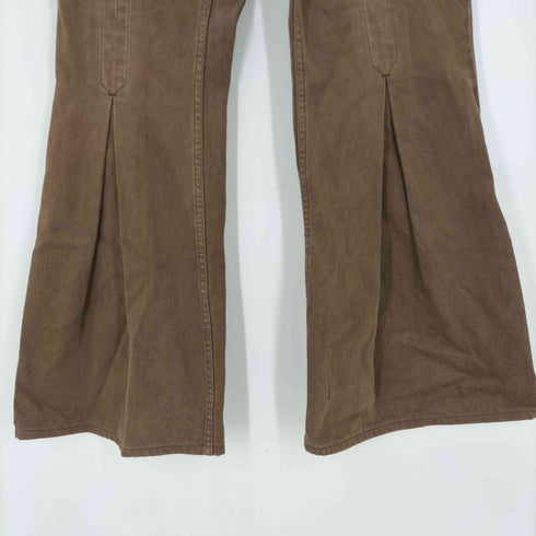 ミューラル MURRAL Tucked flare denim タックフレアデニム レディース 2