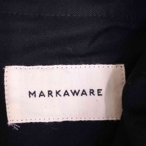 マーカウェア markaware Organic Cotton Survival Cloth Triple Pleated Wide Trousers オーガニックコットンサバイバルクロストリプルプリーテッドワイドトラウザーズ メンズ 2