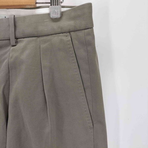 スティーブンアラン Steven Alan ウエポン ニドム イン ツープリーツ ドレス トラウザーズ メンズ XL