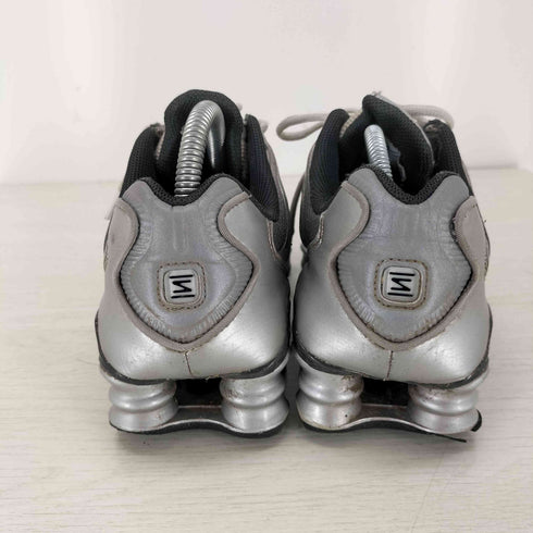 ナイキ NIKE SHOX TL PRINT METALLIC SILVER SUMMIT WHITE-WOLF GREY ショックス ローカットスニーカー レディース 24.5