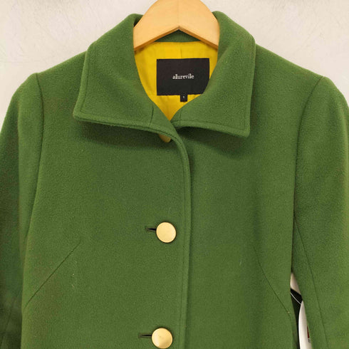 アルアバイル allureville 金ボタン スタンドカラーコート レディース JPN:1