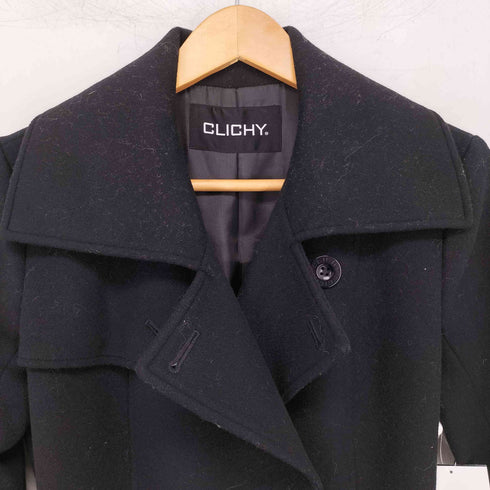 CLICHY CASHMERE&WOOL カシミヤ混 トレンチコート レディース JPN:M