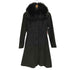 Emilyan ANGOLA&WOOL FOX FUR ロングコート レディース JPN:9号