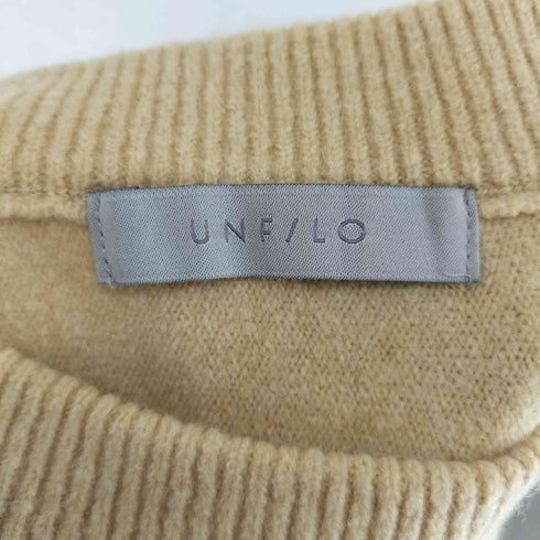 アンフィーロジユウク unfilo 自由区 ふわふわニット ラウンドヘム アンゴラ混 ニット レディース JPN:S
