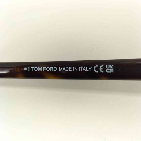 トムフォード TOM FORD イタリア製 スクエア クリアレンズ メガネ サングラス メンズ 56-17-145